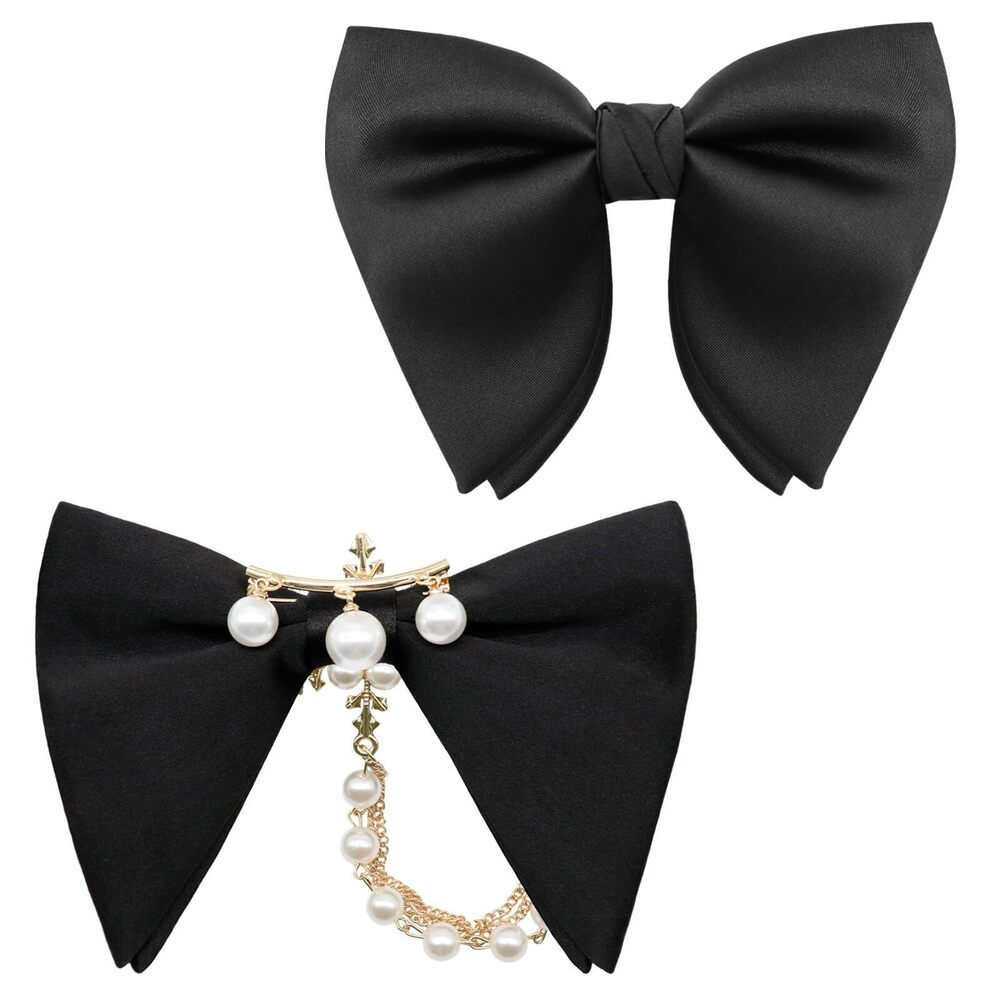 7028 Oversized Bow Ties , Adjustable Pre Tied Bow Tie, Tuxedo Bowties
